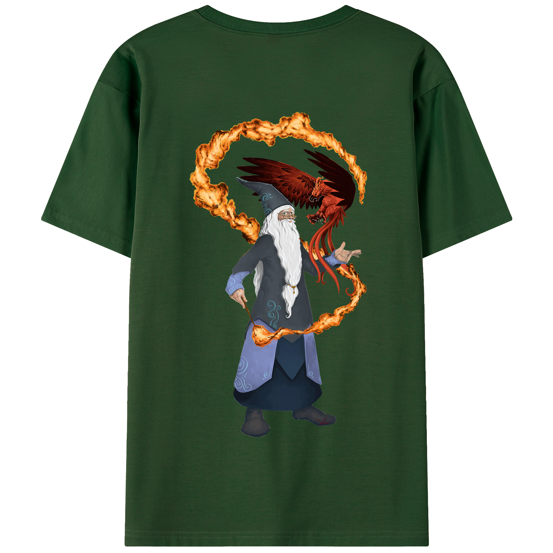 （画像用） Harry Potter ハリー・ポッターシリーズ 綿100％半袖Tシャツ（背面プリント）